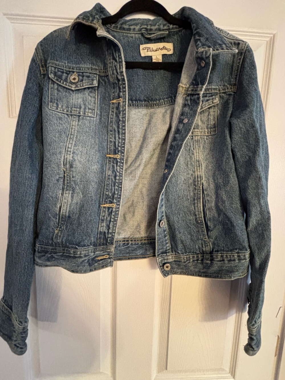 Bluenotes Classic Light Wash Denim Jacket L